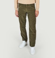 80's Painter's corduroy tapered pants